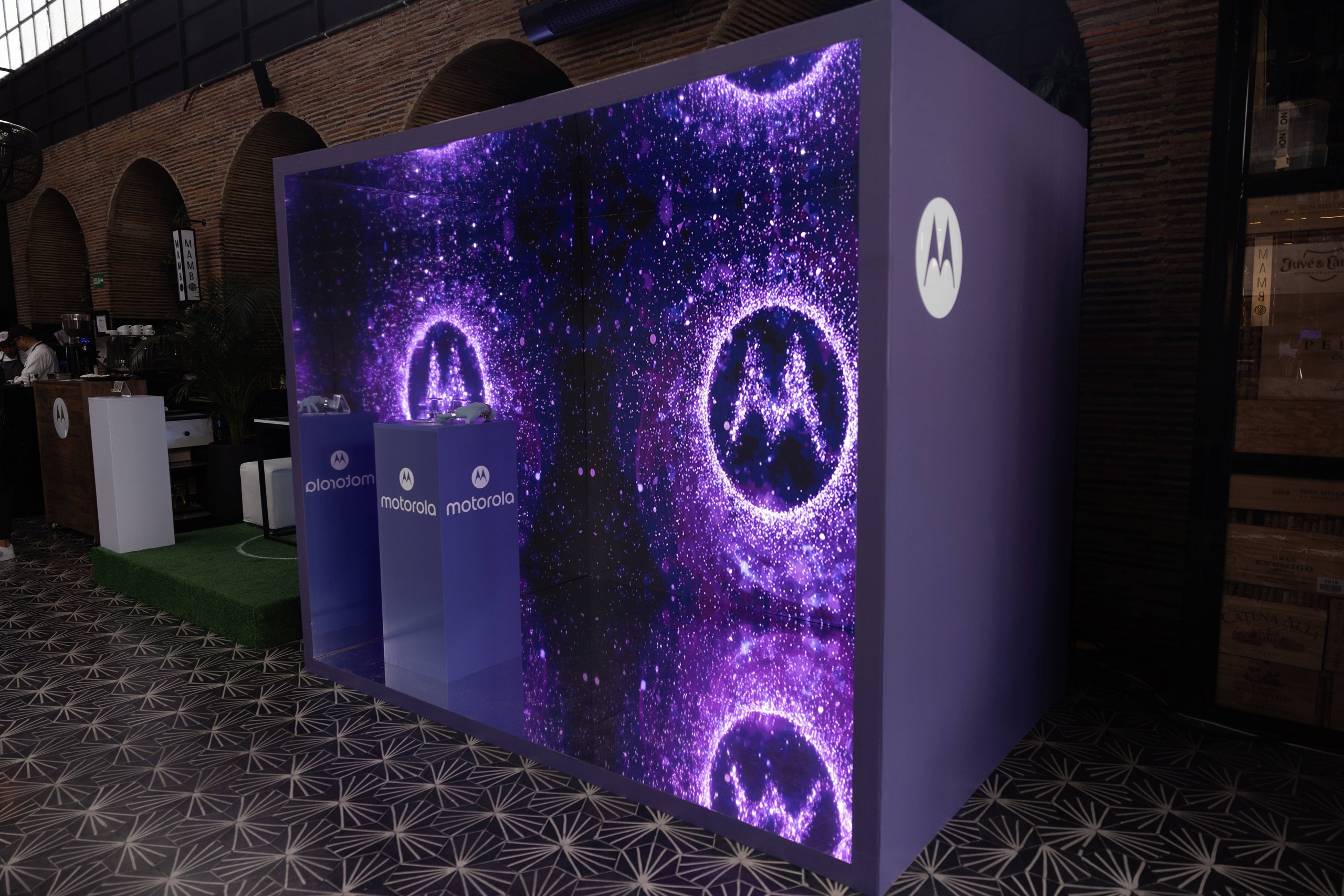 Motorola Event – Vista general salón